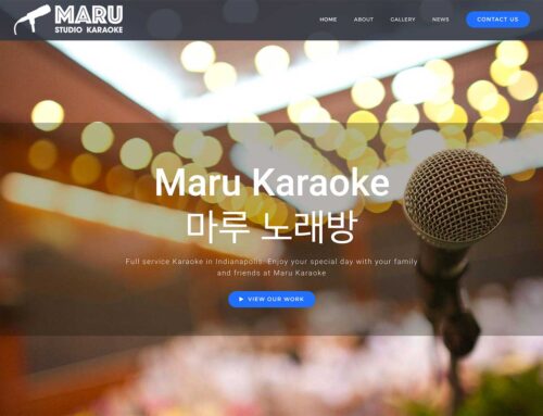 New Website for Maru Studio Karaoke is open!